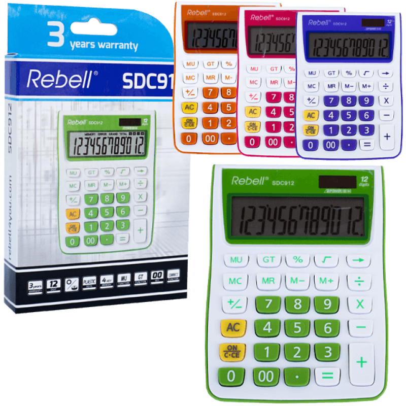 Calculator Birou REBELL SDC912